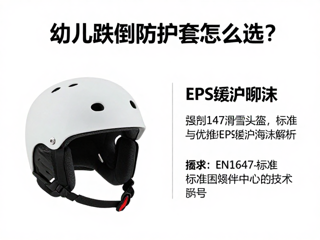 幼儿跌倒防护套怎么选?EN1647滑雪头盔标准与EPS缓冲泡沫解析