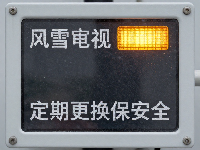 风雪可视提示器怎么选?高亮反光,电池定期更换保安全