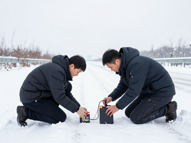 低温伤电池?出发前自检积雪搜寻件,确保万无一失
