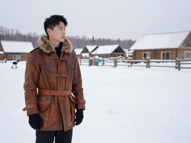 北方冰雪民俗村体验，动物皮革绑带穿搭指南