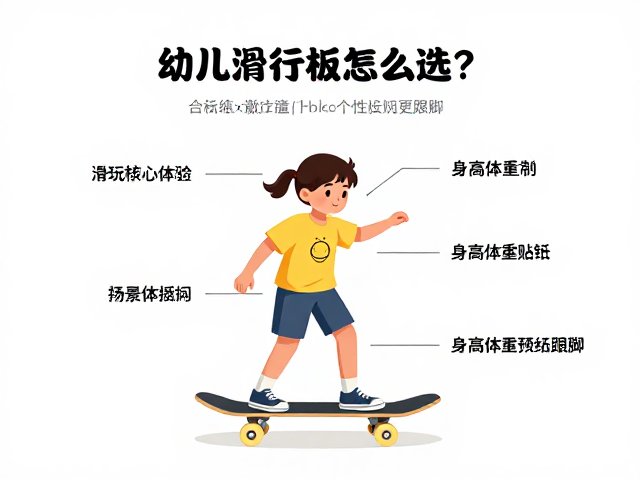 幼儿滑行板怎么选?结合身高体重定制个性贴纸更跟脚