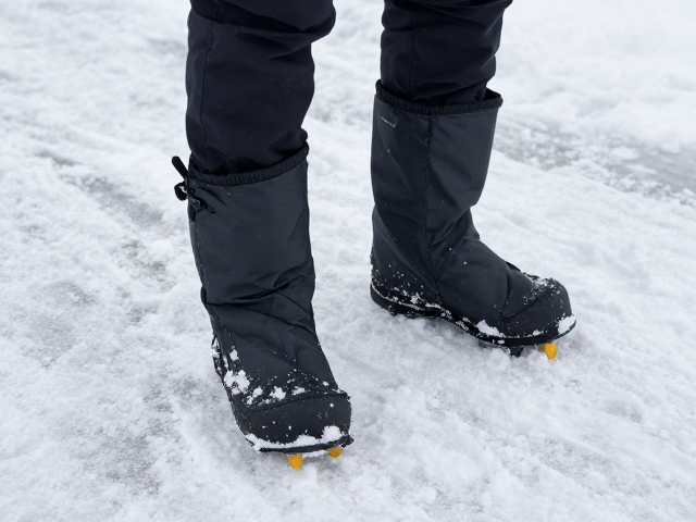 日常防雪套配雪地钉，行走防滑不打滑，冬季出行更安全