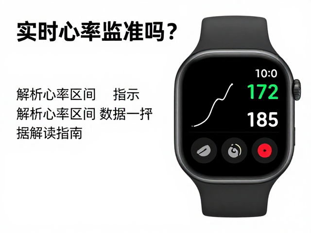 实时心率监测准吗?解析心率区间与智能腕表数据解读指南