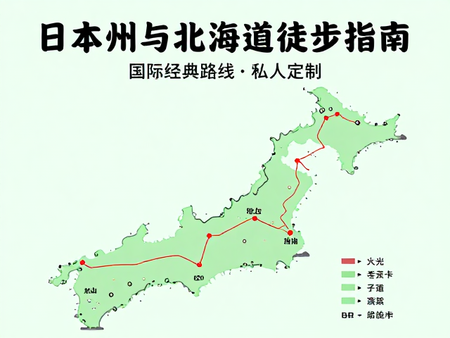 日本本州与北海道徒步的核心差异与季节选择