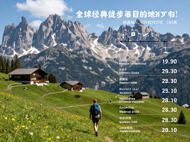 瑞士阿尔卑斯山多洛米蒂山脉的徒步食宿标准