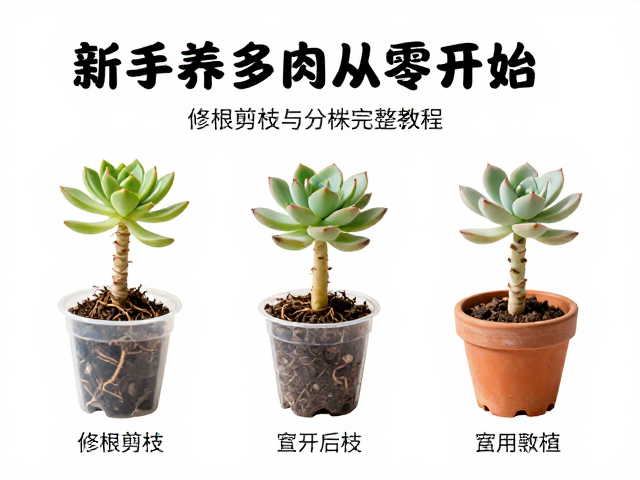 上盆定植与后期养护