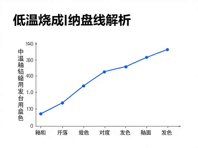 低温烧成曲线解析，中温釉铅镉禁用工艺与釉面发色关键
