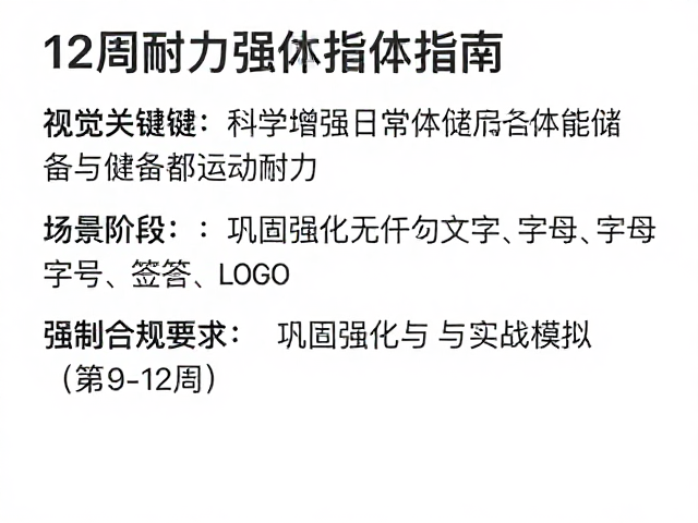 12周耐力强化指南,科学增强日常体能储备与运动耐力