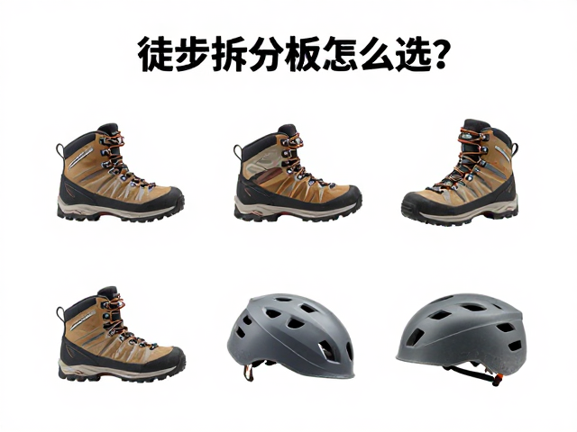 徒步拆分板怎么选？高山登山靴适配与头盔护具佩戴指南