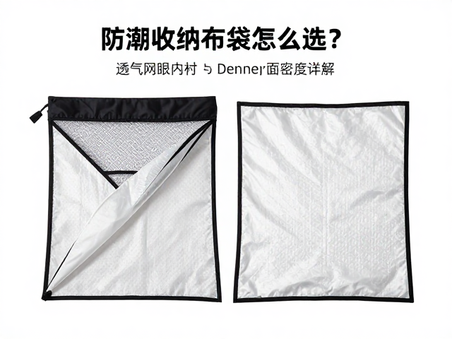 防潮收纳布袋怎么选？透气网眼内衬与Denier面料密度详解