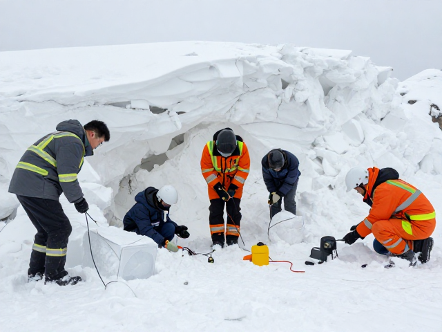雪崩救援演练揭秘,险情探测机具与环保材料应用
