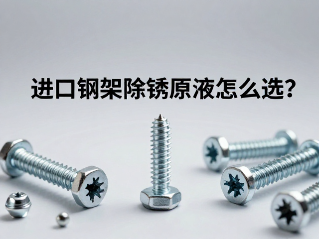 进口钢架除锈原液怎么选?避开品牌溢价,深度清洁螺丝与螺孔