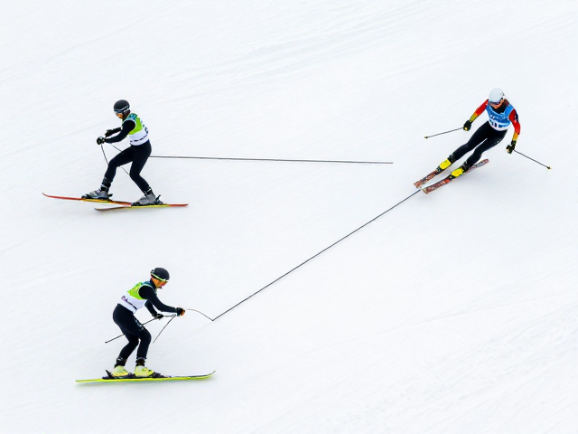 Nordic skiing推拉式滑行,全域穿越板技巧解析