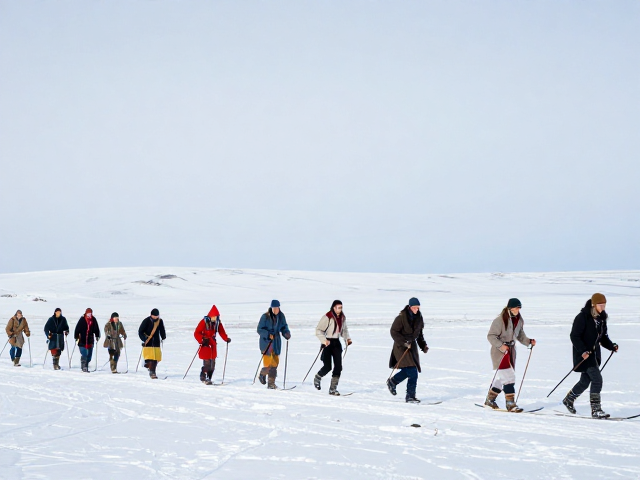 雪原民俗，部落迁徙见证滑雪之神乌勒尔传说