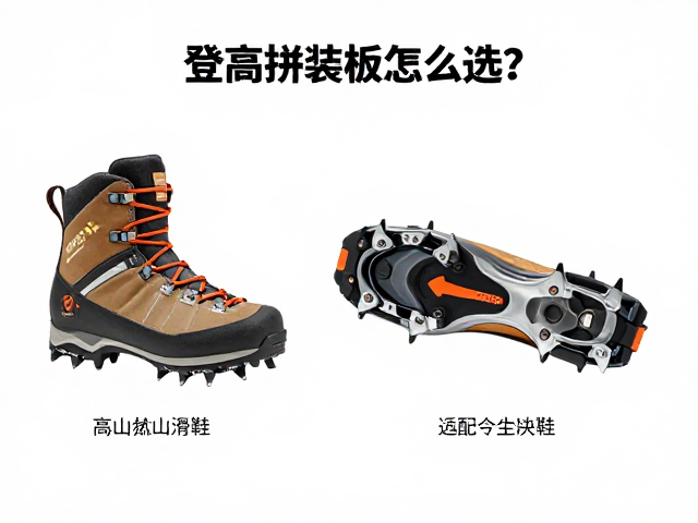 登高拼装板怎么选？高山登山靴适配与滑雪全攻略