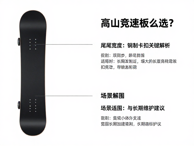 高山竞速板怎么选?板尾宽度与钢制卡扣关键解析