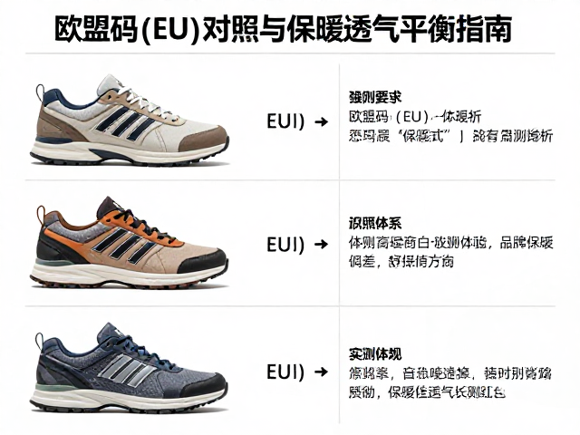 陡坡稳固鞋怎么选？欧盟码(EU)对照与保暖透气平衡指南