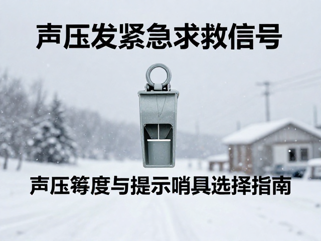 风雪中如何发出紧急求救信号?声压等级与提示哨具选择指南