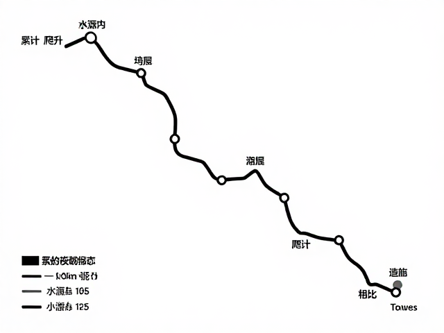 户外徒步路线选择，累计爬升与水源点的核心原则