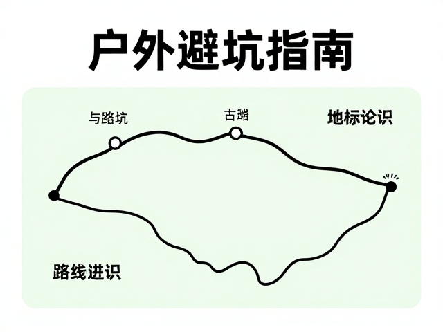 户外避坑指南，路线选择原则、地标识别与水源确认全解析