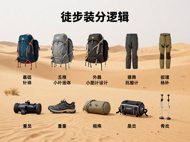 沙漠徒步装备分类，基础重量计算与轻量化指南