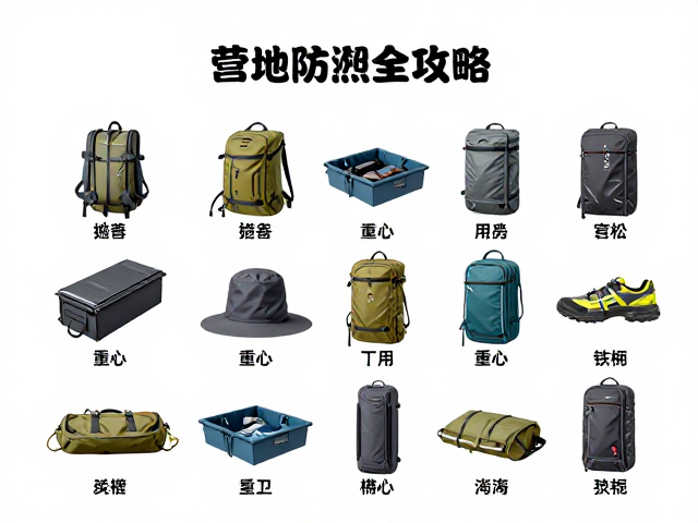 户外装备分类与装包重心技巧，营地防潮全攻略