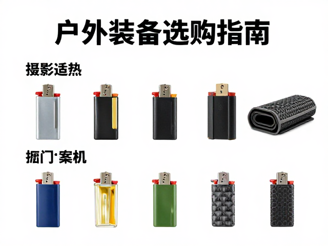 户外装备分类，打火机与防潮垫选购指南