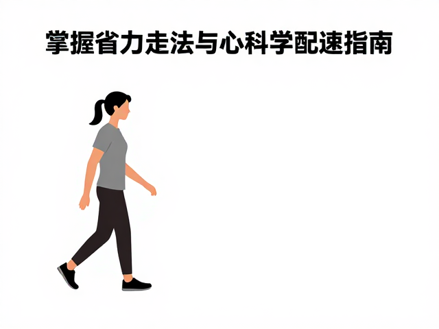 掌握省力走法:重心控制与步态优化