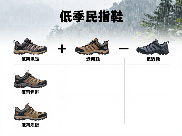 雨季徒步的核心逻辑与低帮鞋的适用场景