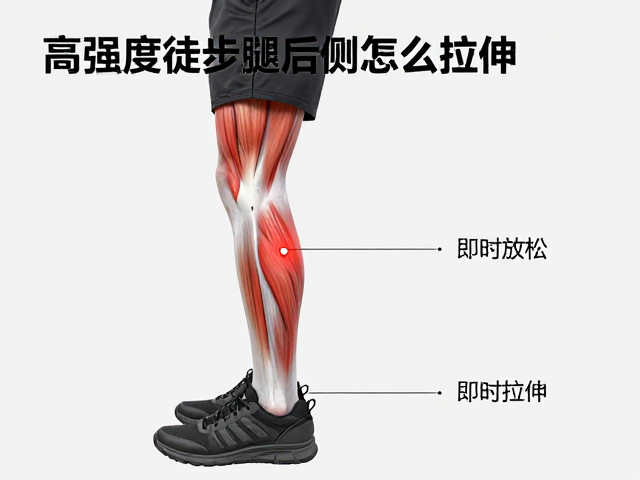 高强度徒步后小腿后侧怎么拉伸？即时放松恢复全攻略