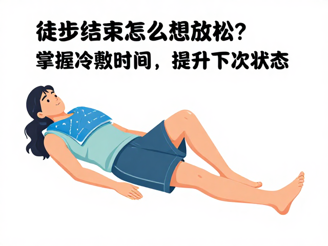 徒步结束怎么放松？掌握冷敷时间，提升下次状态
