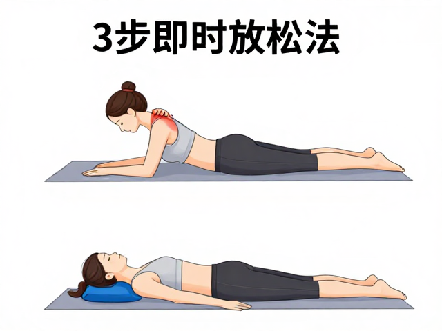第三步:热敷与主动恢复