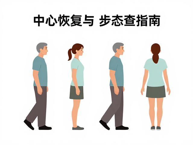 日常步态矫正与长期防护建议
