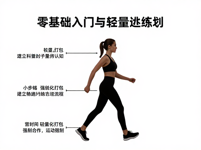 零基础入门，轻量化打包，小步幅行走训练计划