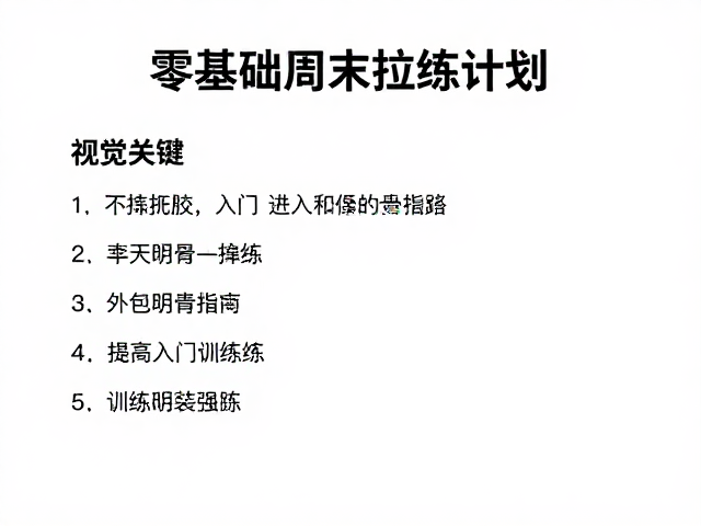 低冲击入门训练与肌肉强化