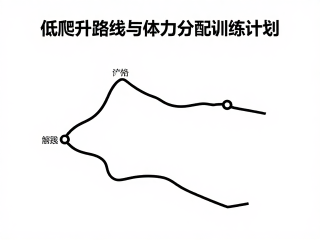 零基础徒步指南，低爬升路线与体力分配训练计划