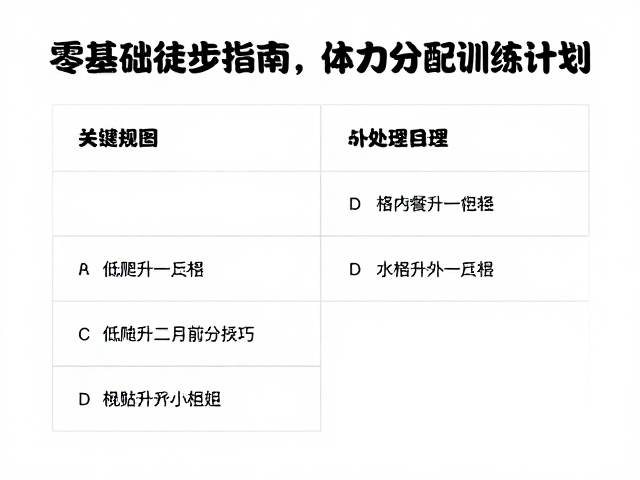 行前准备与应急处理预案