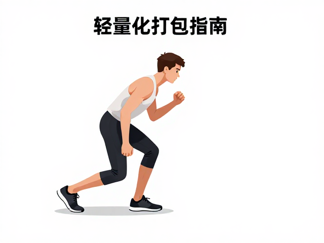 轻量化打包指南:装备精简与负重分布