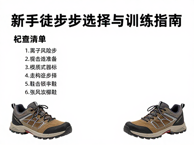 行前检查清单与风险管理