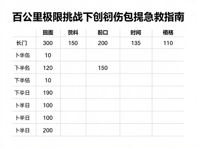 标准化包扎材料与准备