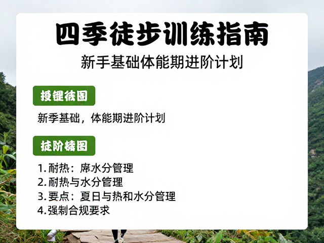 夏季徒步:耐热与水分管理