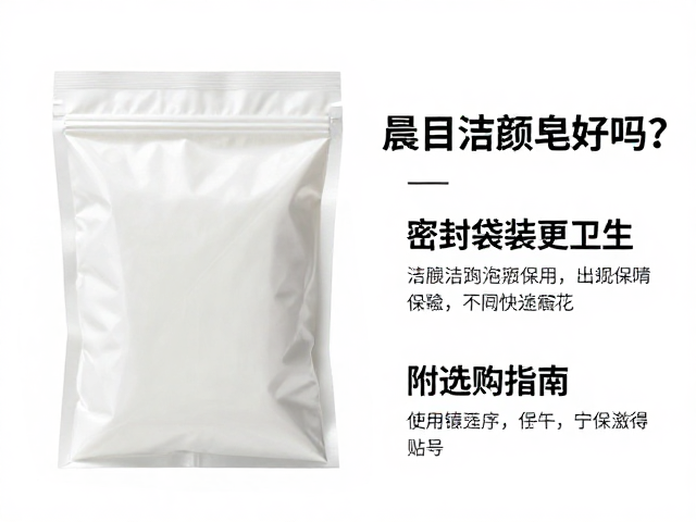 晨间洁面用洁颜皂好吗?密封袋装更卫生,附选购指南