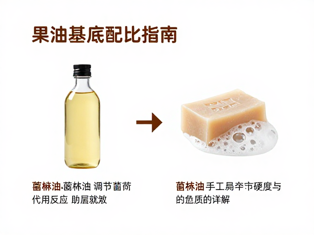 果油基底配比指南,利用蓖麻油调节手工皂硬度与泡沫详解