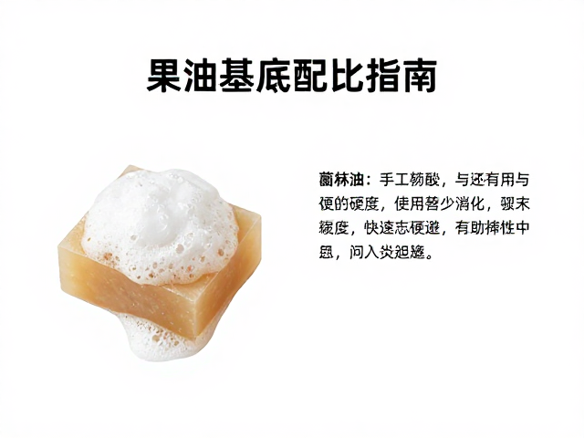 果油基底配比指南,利用蓖麻油调节手工皂硬度与泡沫详解