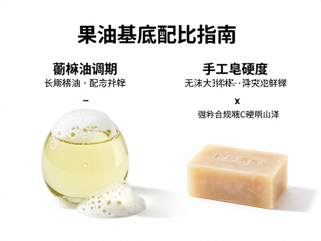果油基底配比指南,利用蓖麻油调节手工皂硬度与泡沫详解