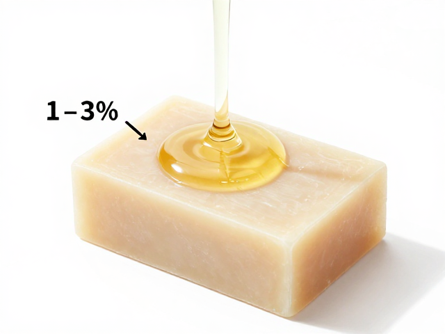 香薰精油底料在冷制皂中1%-3%添加,油性肌亲测控油不闷痘