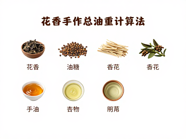 花香精油原料添加指南,芳香疗愈手作总油重计算法