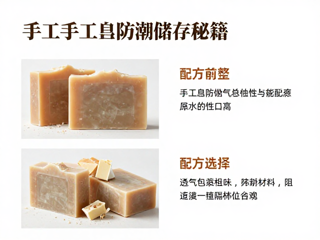 手工皂防潮储存秘籍,细化皂体工序与配方调整指南