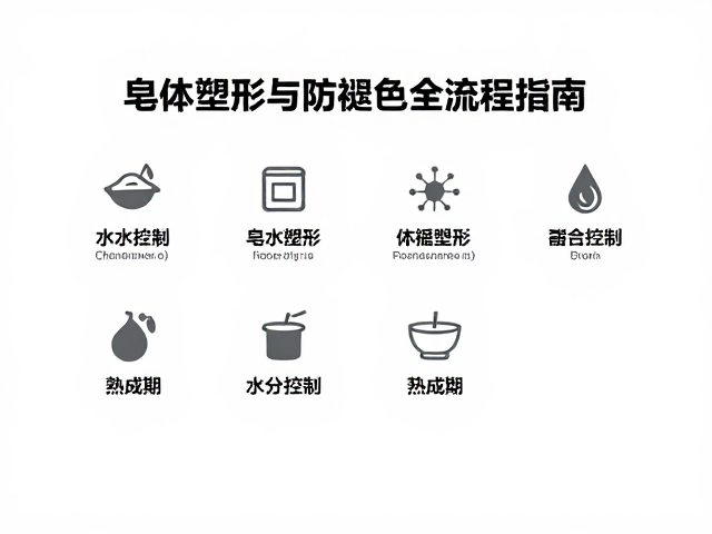 从作坊到全自动,皂体塑形与防褪色全流程指南