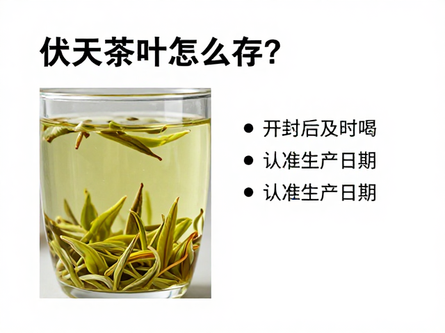 伏天茶叶怎么存?通风防潮是关键,开封后及时喝,认准生产日期